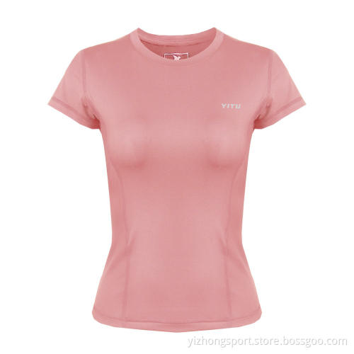 Moisture Wicking Dry Fit Womens T Shirt Breathable